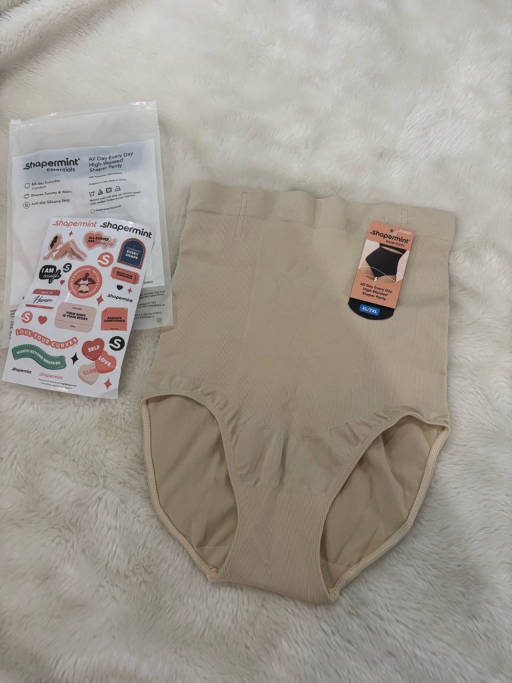 Shapermint Beige High-Waist Shaping Briefs